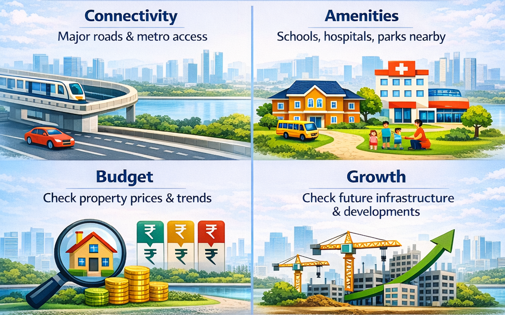 How to Choose the Right Area in Ahmedabad Real Estate