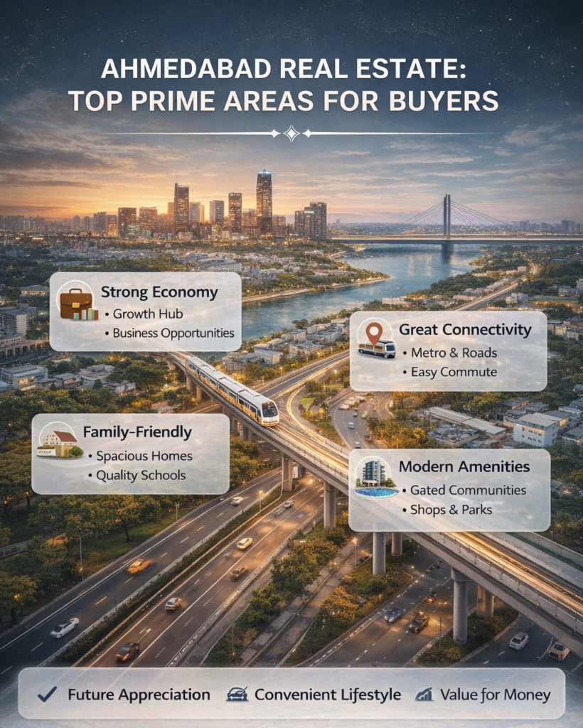 Best Areas for Homes in Ahmedabad