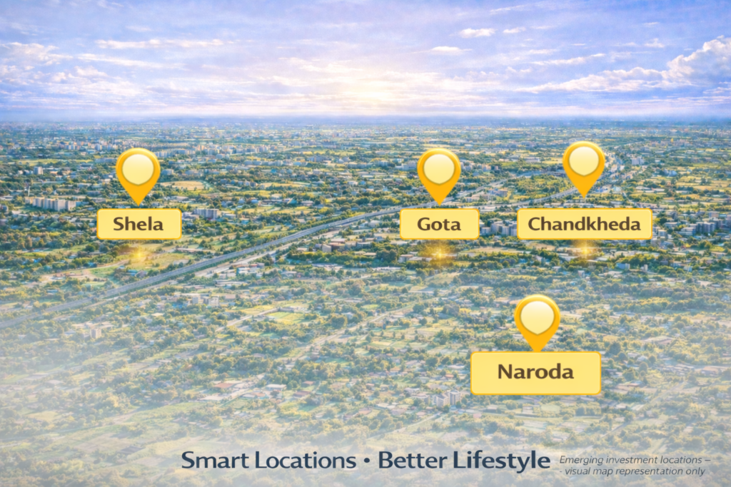 Upcoming Hotspots for Property in Ahmedabad - Star Realty India