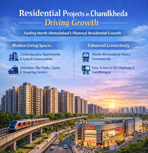 Residential Projects in Chandkheda Driving Growth - Star Realty India
