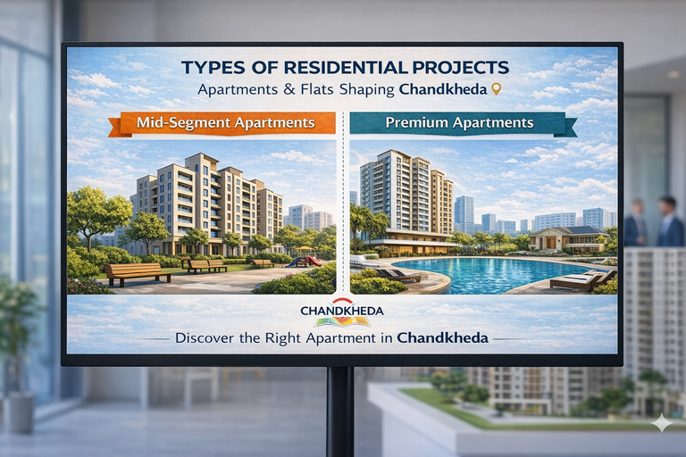 Types of Residential Projects Shaping Chandkheda - Star Realty India