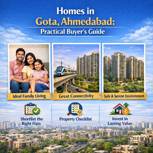 Homes Available Near Me in Gota, Ahmedabad: A Practical Buyer’s Guide - Star Realty India