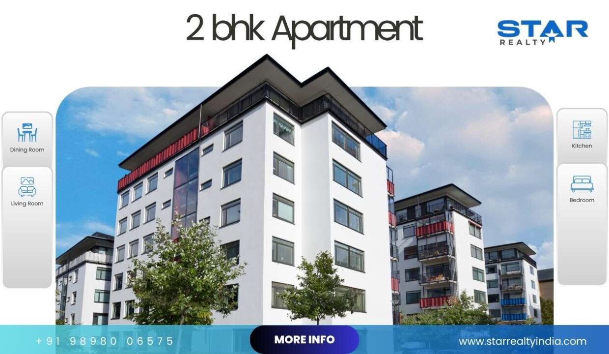 2 bhk Apartment - Star Realty India