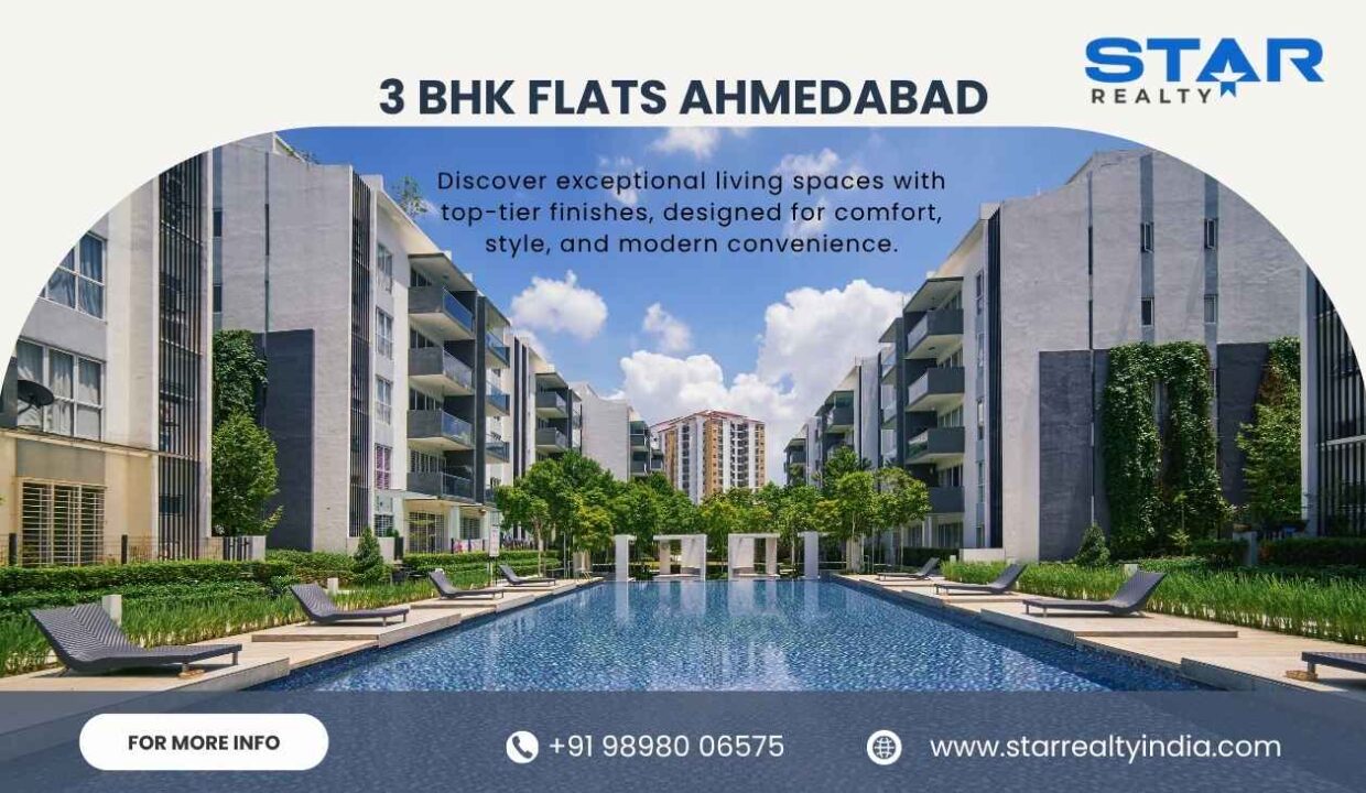 3 BHK Flats Ahmedabad - Star Realty India