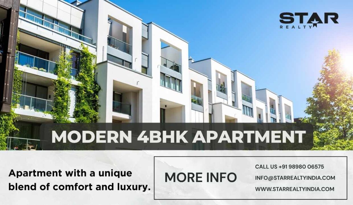 Modern 4BHK Apartment - Star Reay India